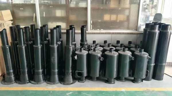 Shantui bulldozer engine silencer exhaust pipe,Shangchai/Yuchai/Weichai/Cummins engine exhaust pipe